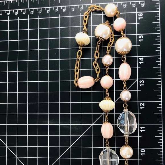 Vintage signed YOSCA statement necklace - Picture 9 of 11